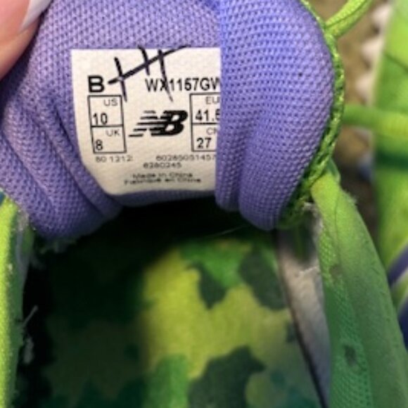 New Balance 1157 WX1157GW Running Training Shoes Neon Green Womens size 10 - Picture 4 of 5